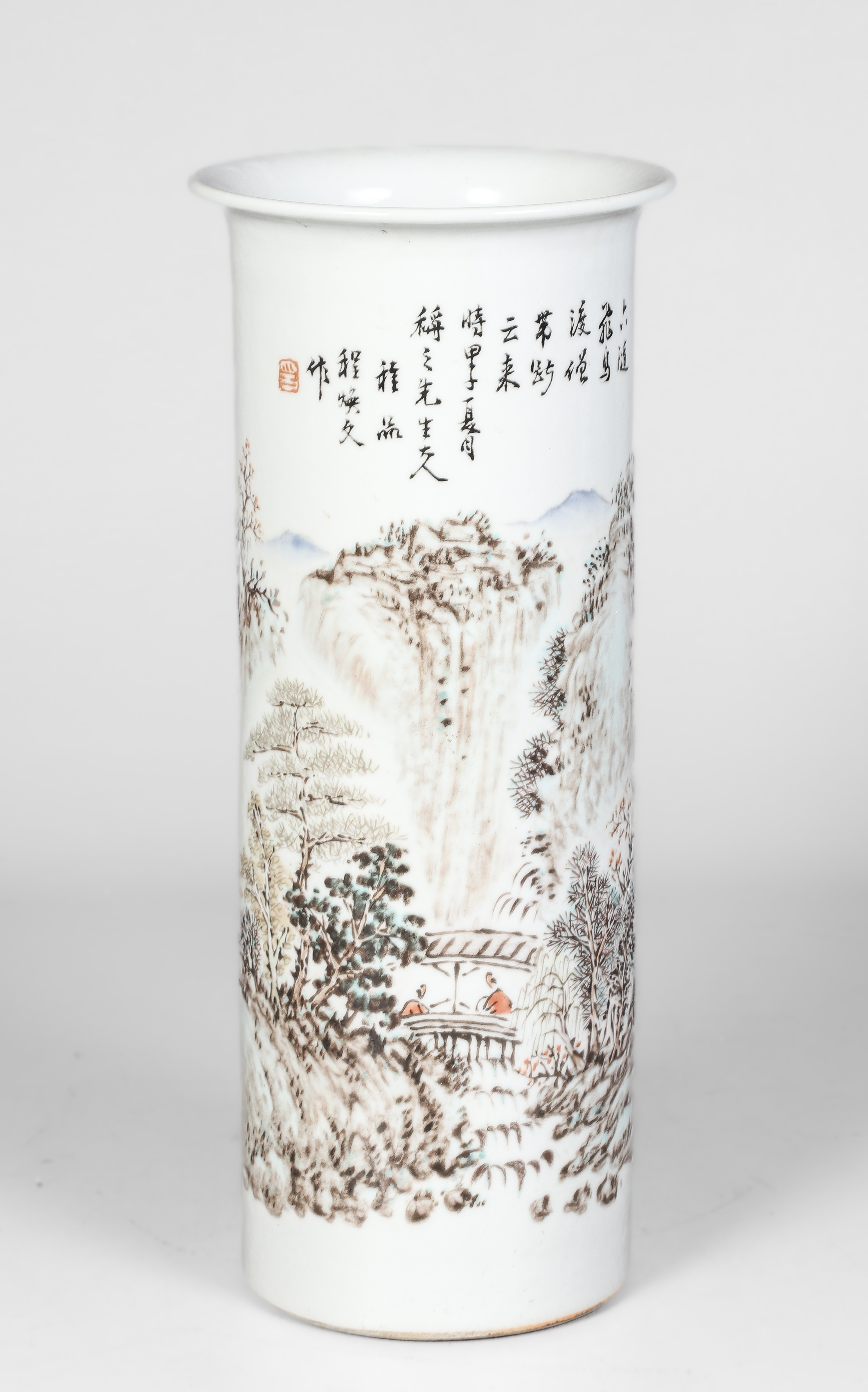 Chinese Qian Jiang porcelain hat 2e1f47