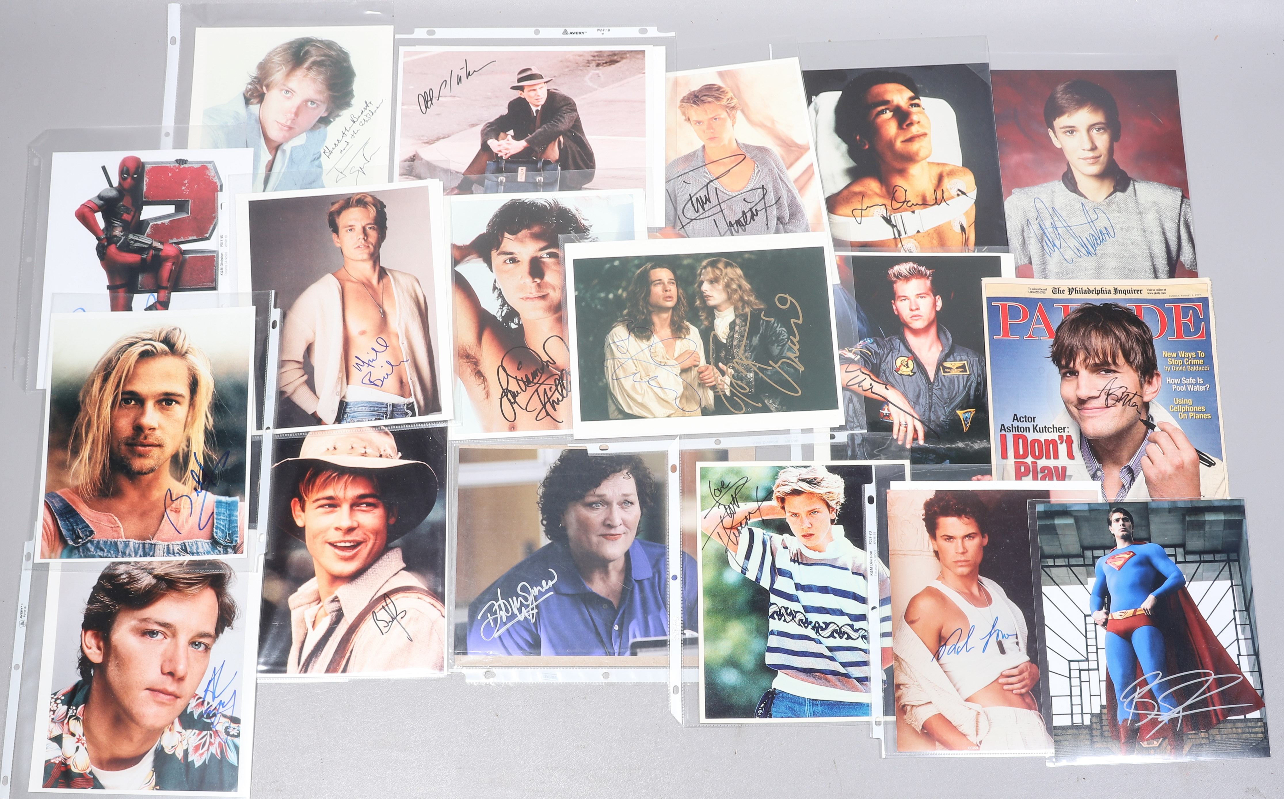  37 Uncertified 8x10 actor signed 2e1f5b