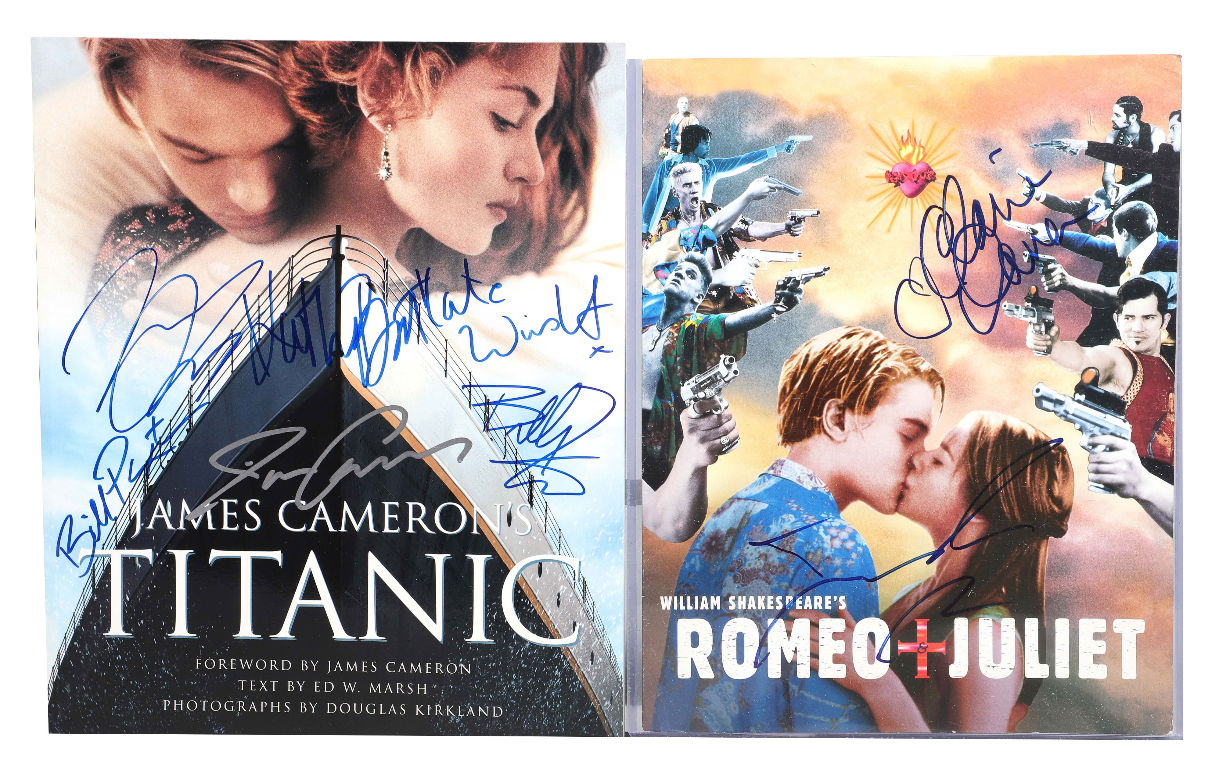 Poster for "Romeo and Juliet" signed