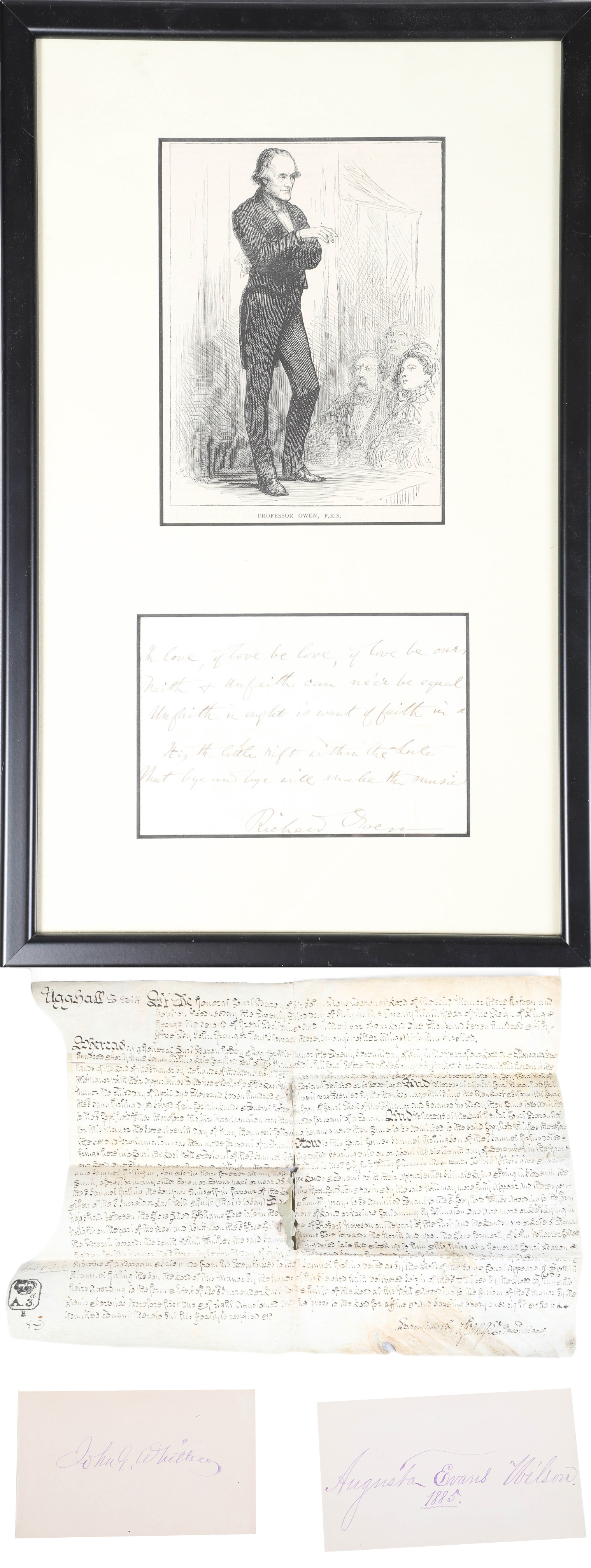 Signature and Document of Noted