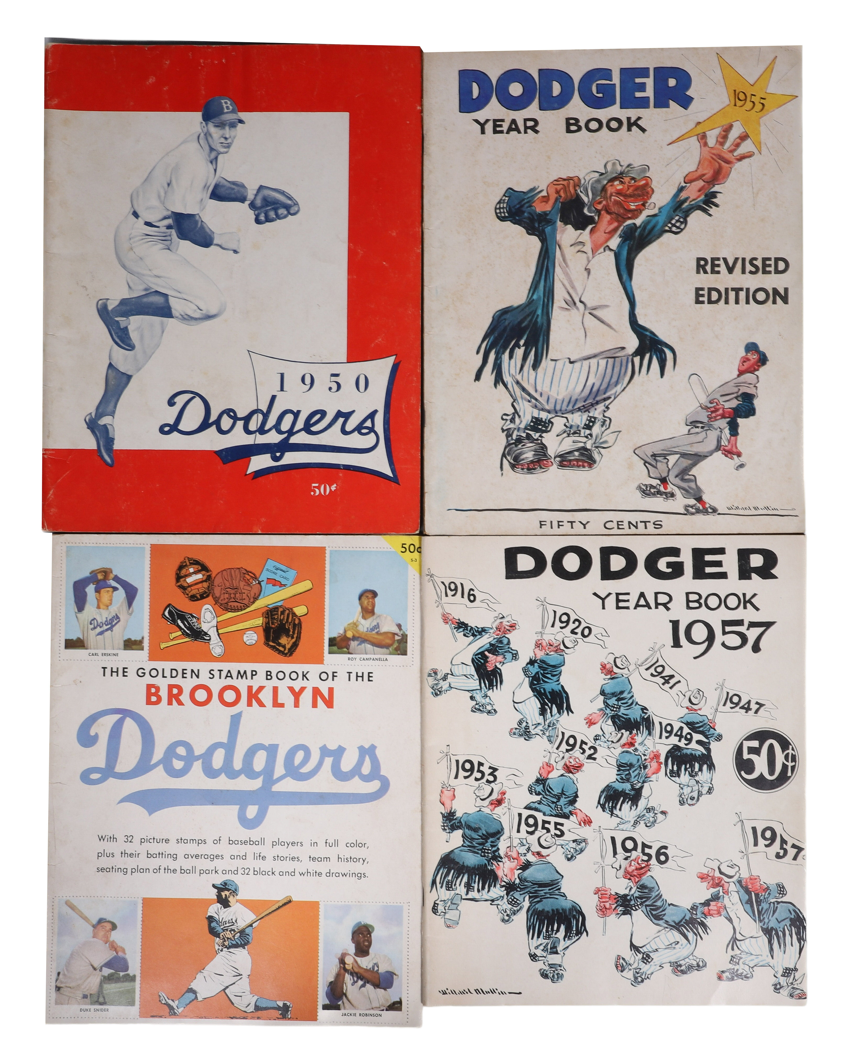 Brooklyn Dodger Yearbook and Publication 2e1f81