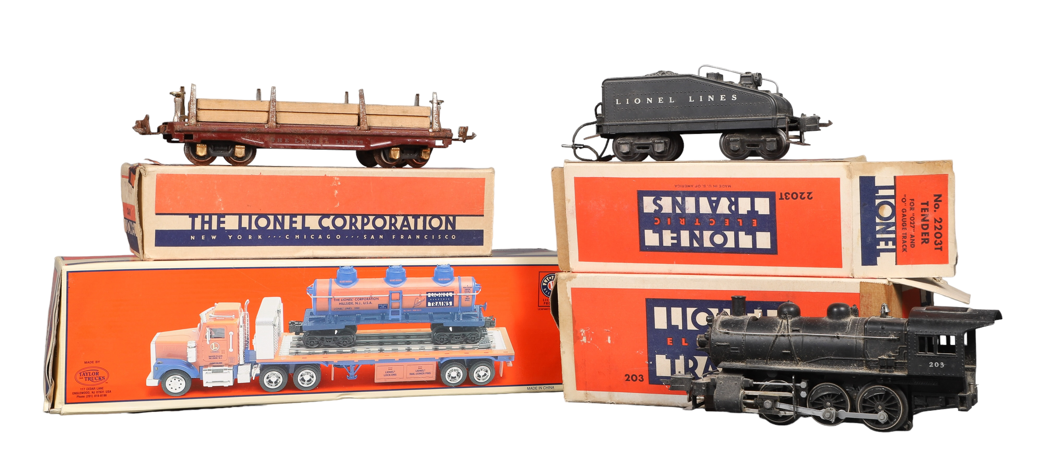  4 Lionel train cars O Gauge  2e1f99