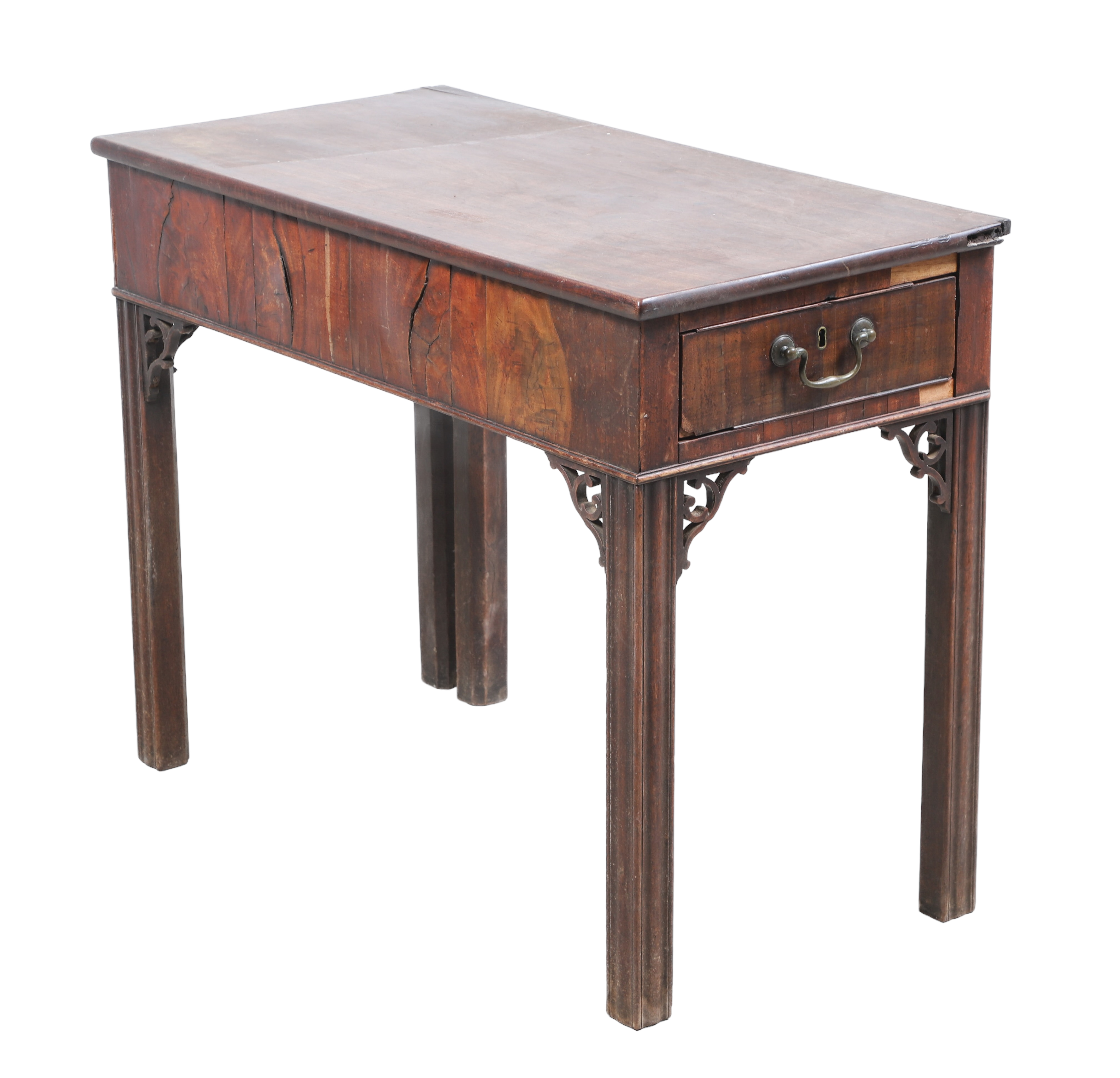 Chippendale style mahogany table  2e1fc9