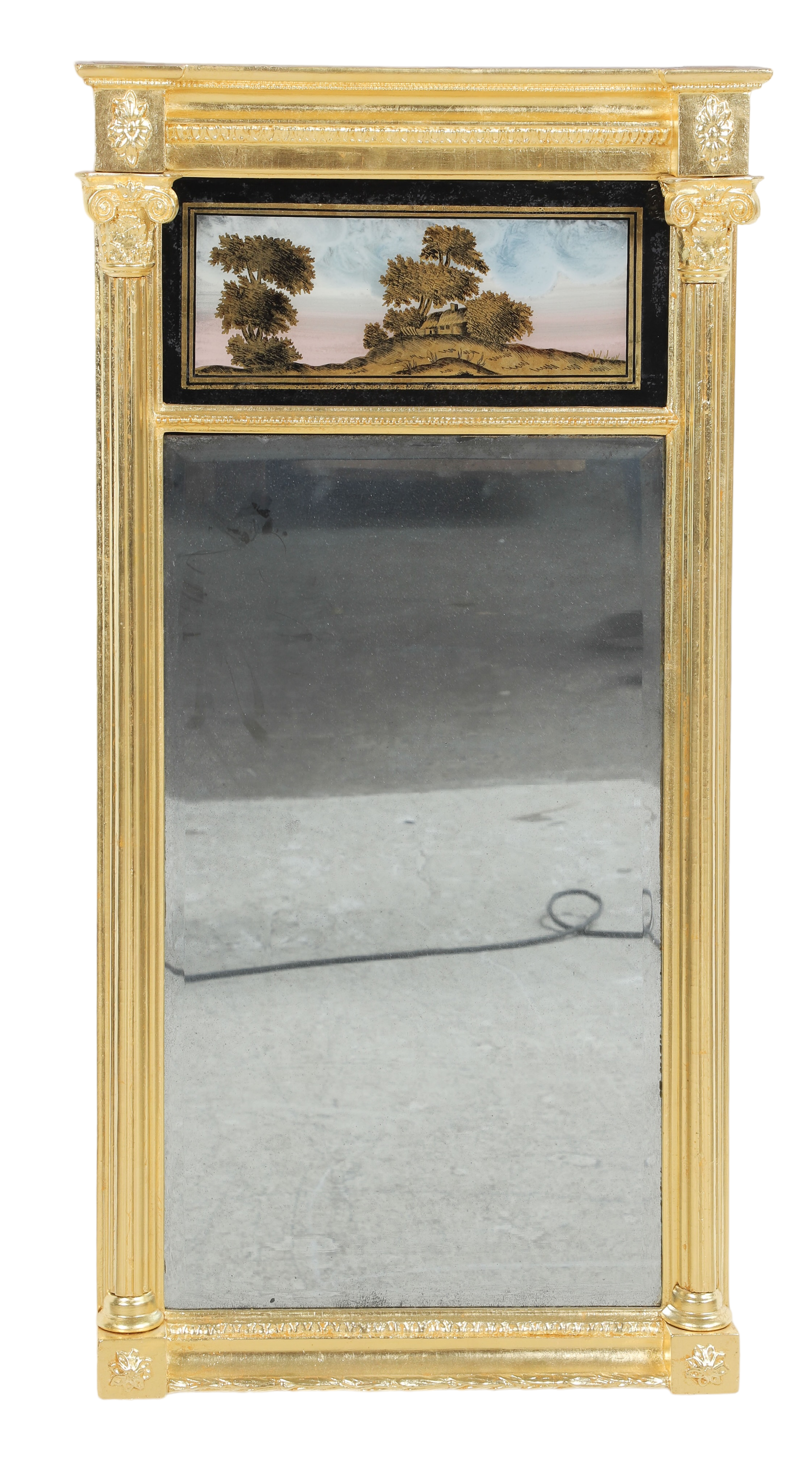 Federal style pier mirror gilt 2e203a