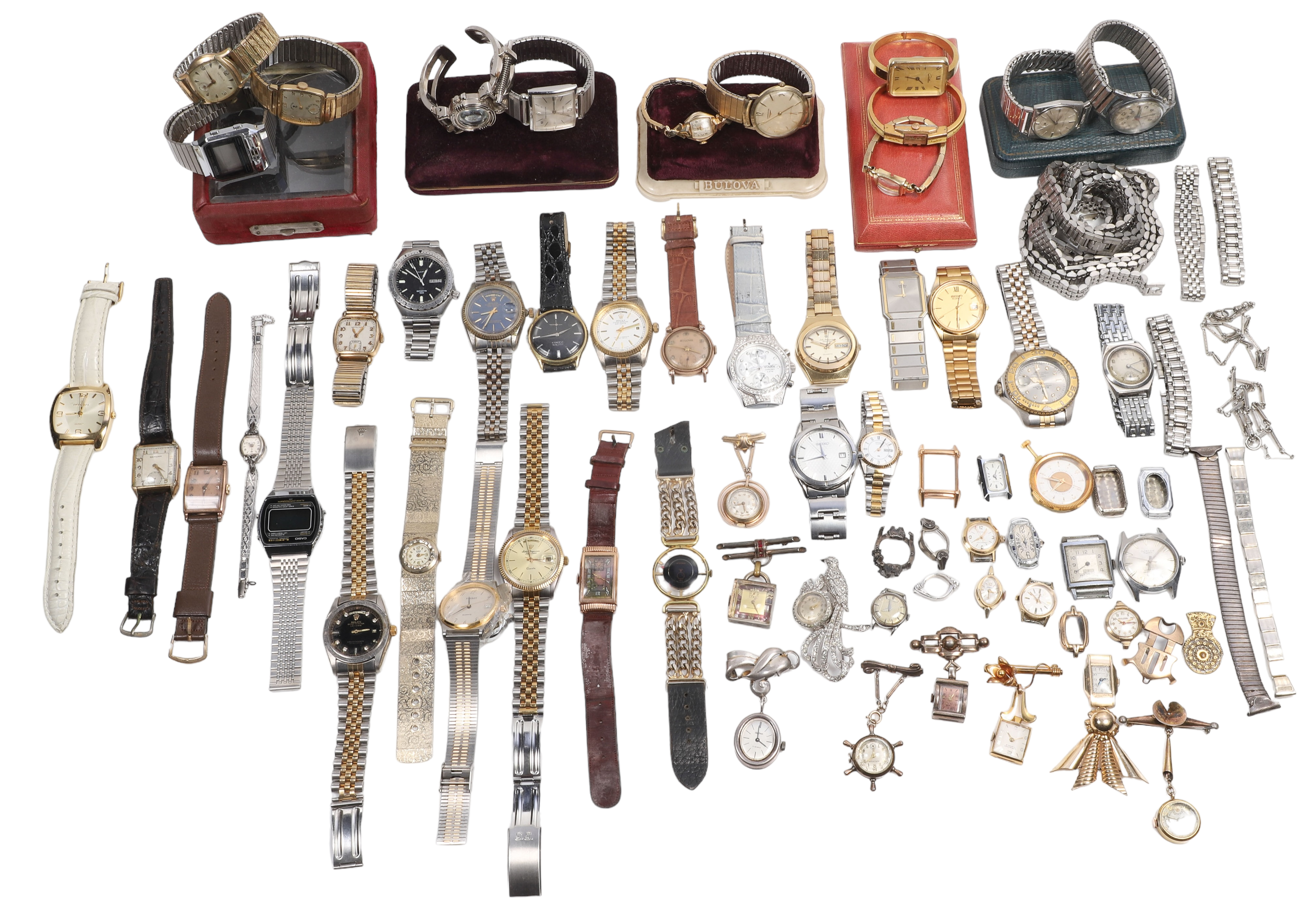 Vintage and antique watches and