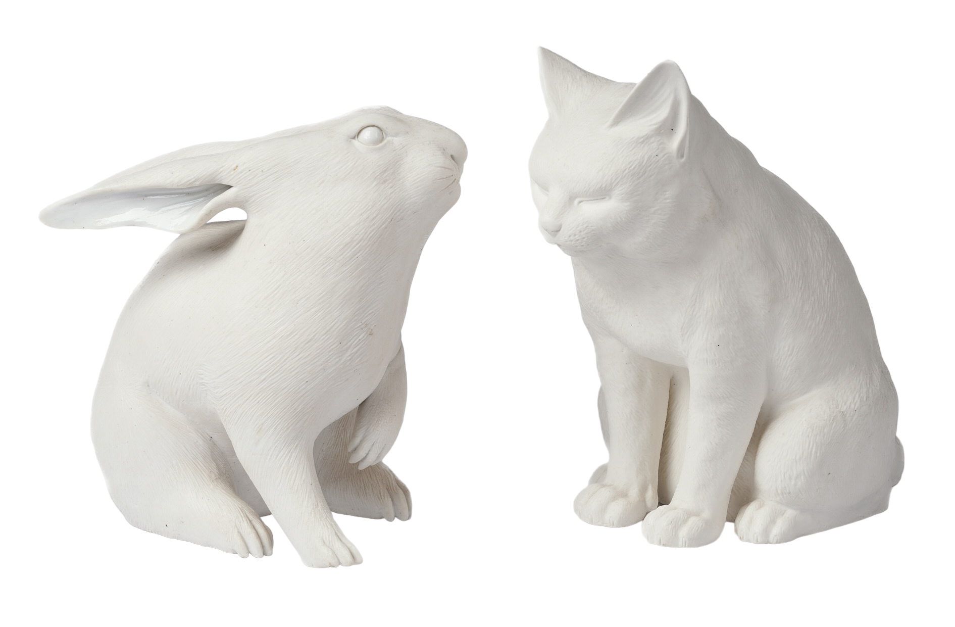 Bisque porcelain figure of a rabbit 2e206d