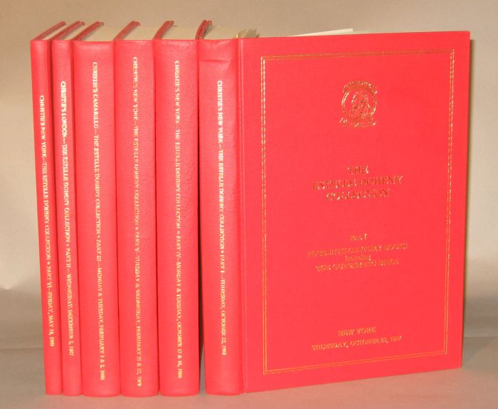 6 vols Auction Catalogues  49ce0