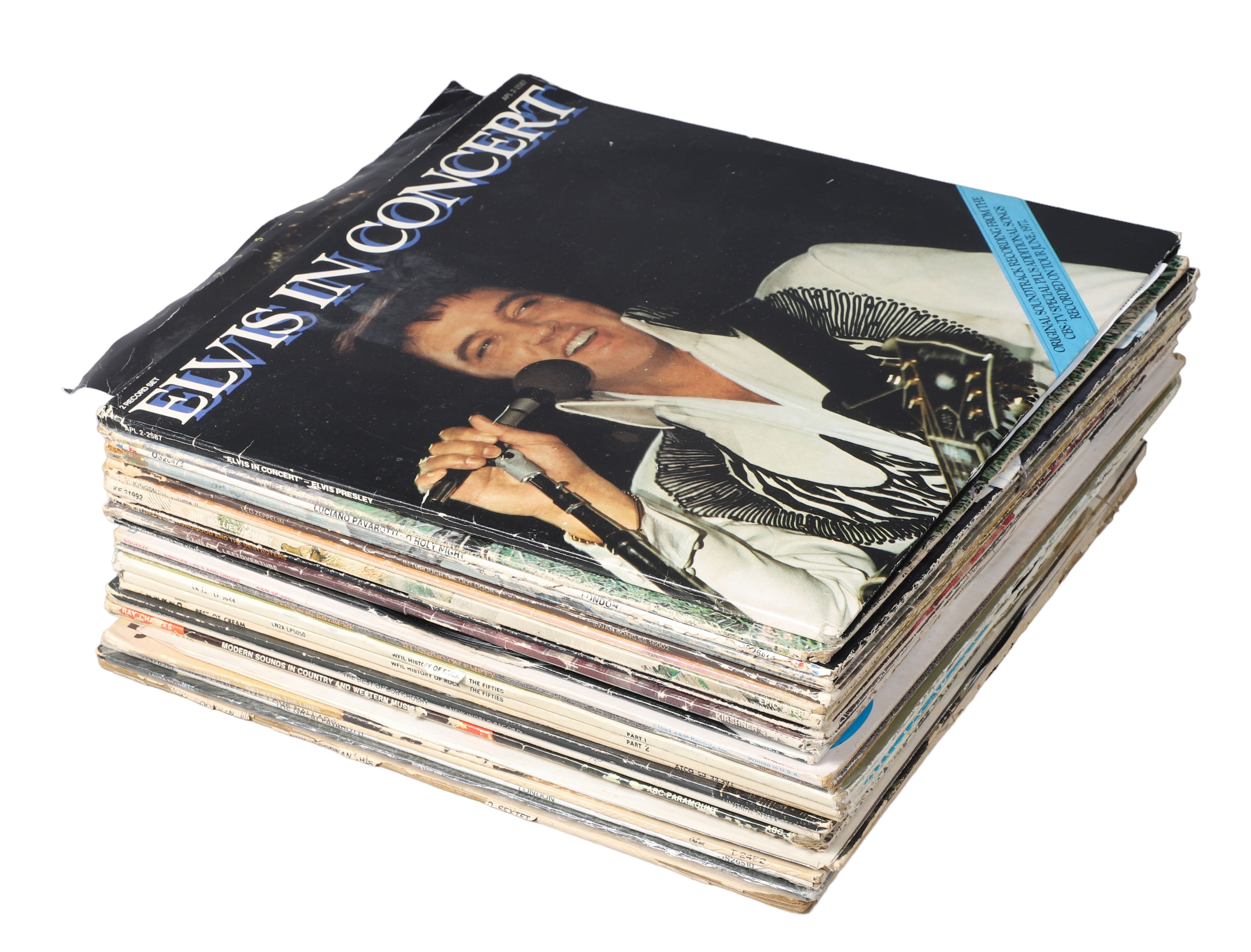 (25+) Vinyl LP record albums, including
