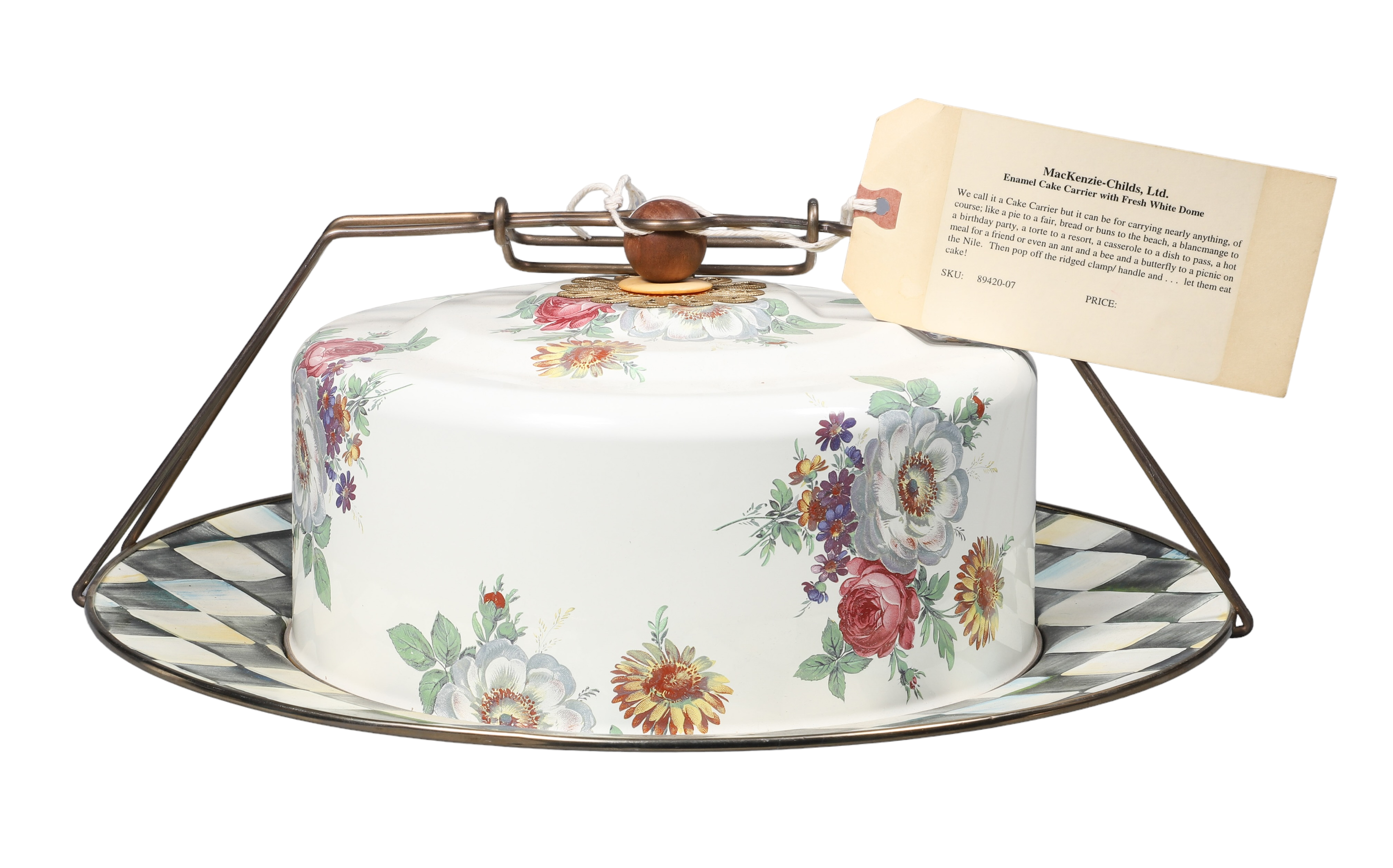 MacKenzie Childs Flower Market cake