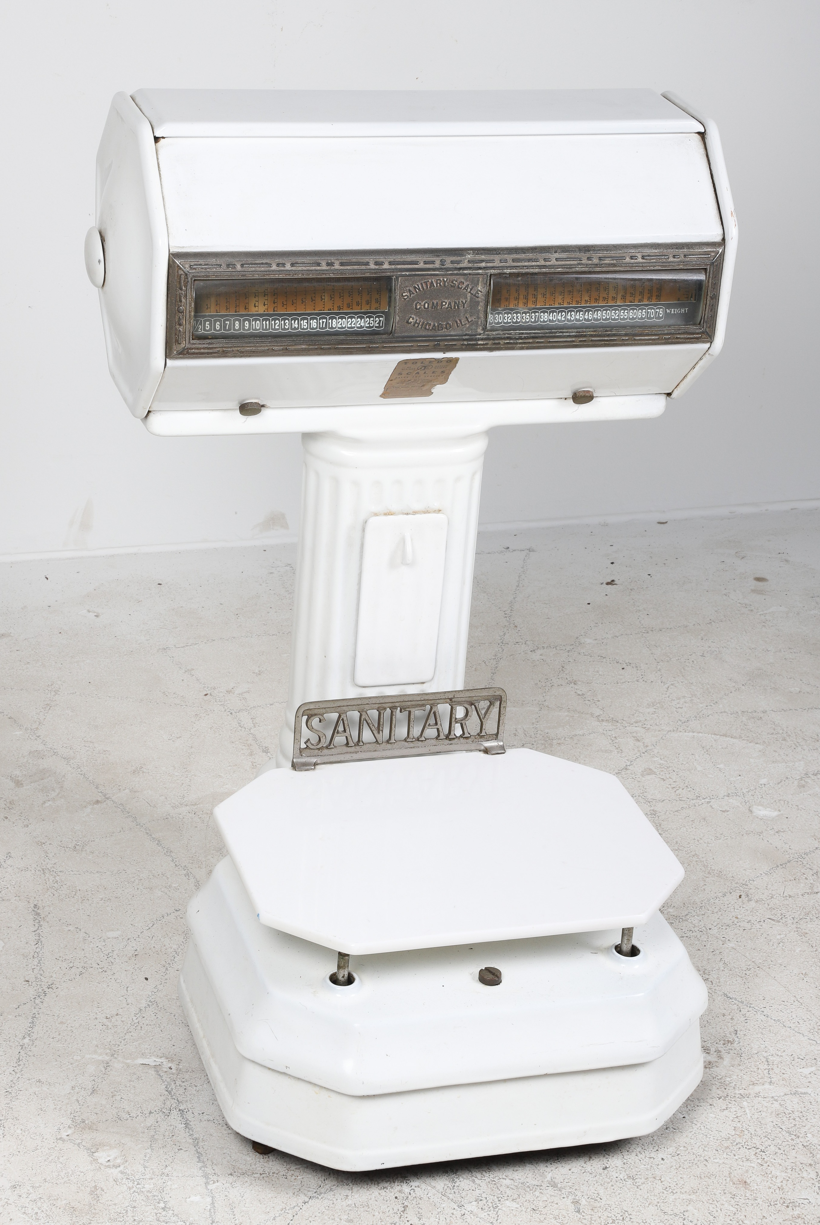 Sanitary Scale Co meat scale, Chicago,