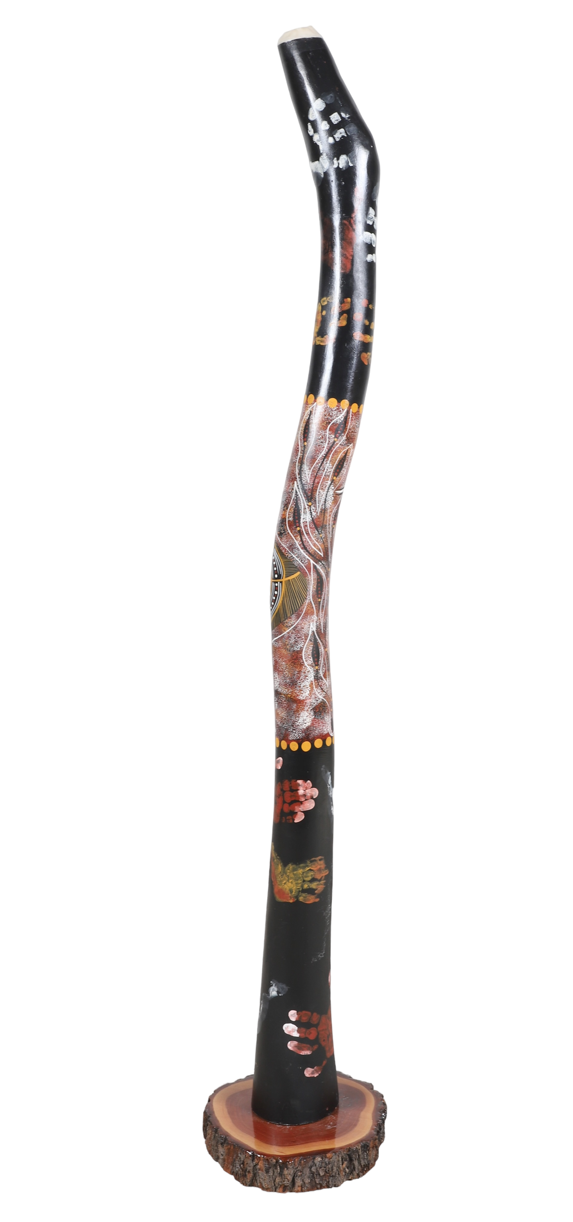 Hand decorated Australian didgeridoo  2e2122