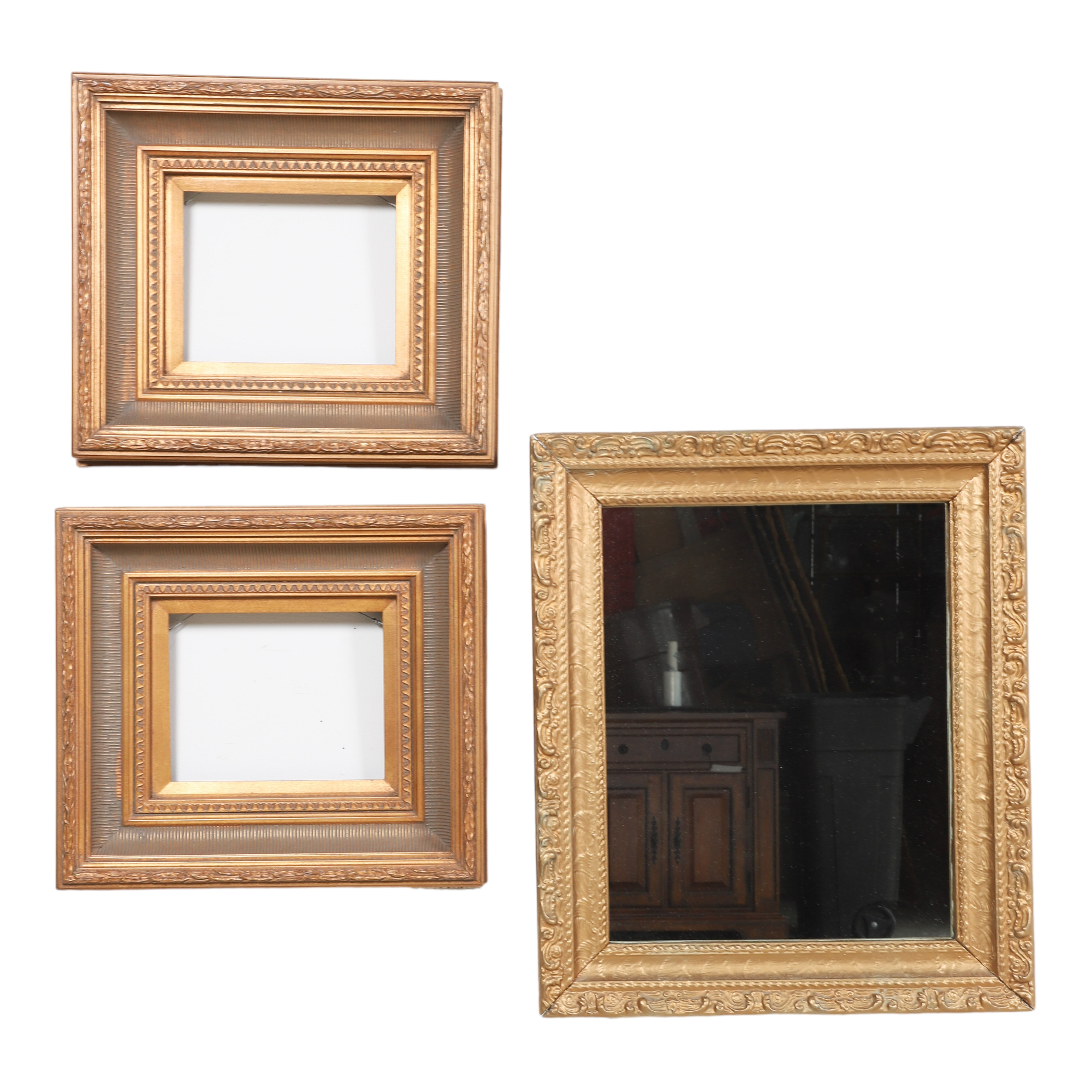 Pair Italian style gilt frames 2e217c