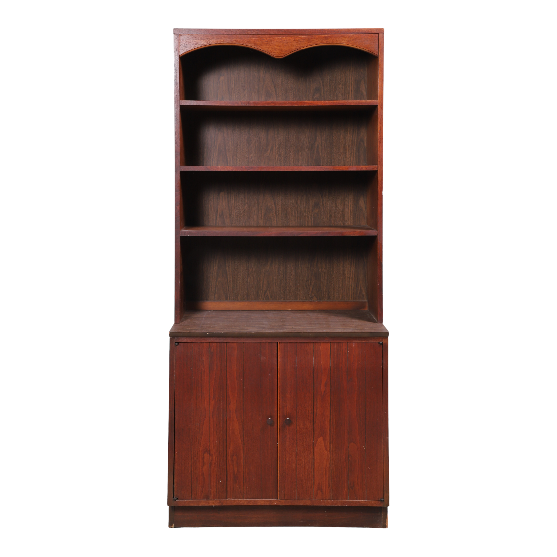 Modern Design 2 pc rosewood bookcase  2e2182