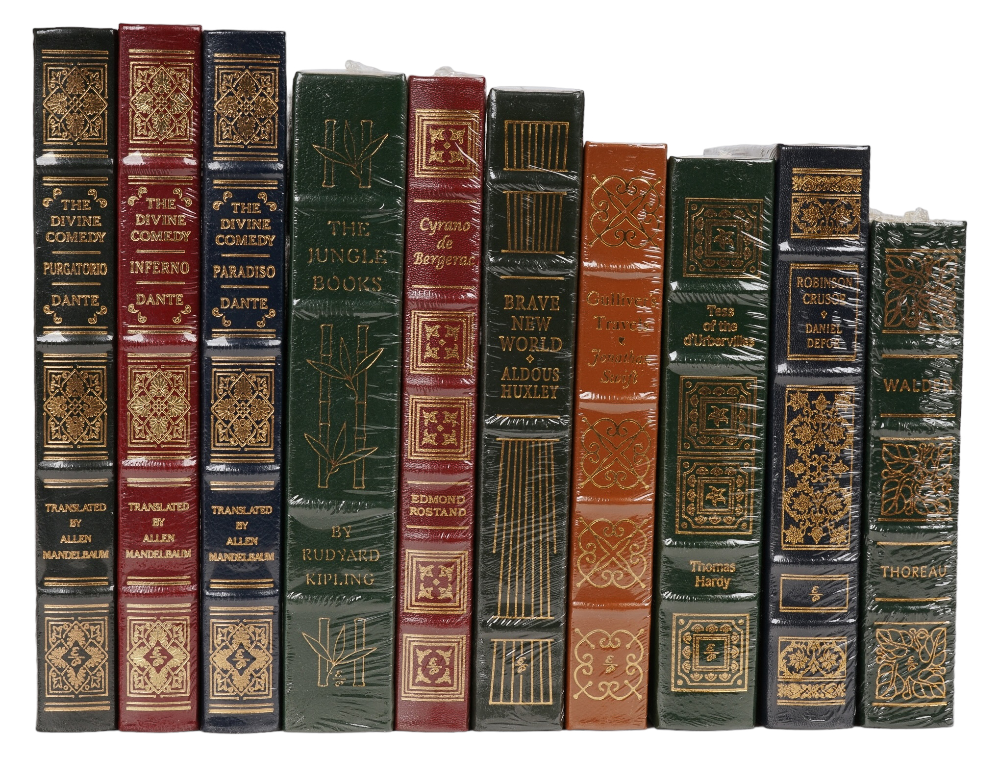 Ten Easton Press editions of classic