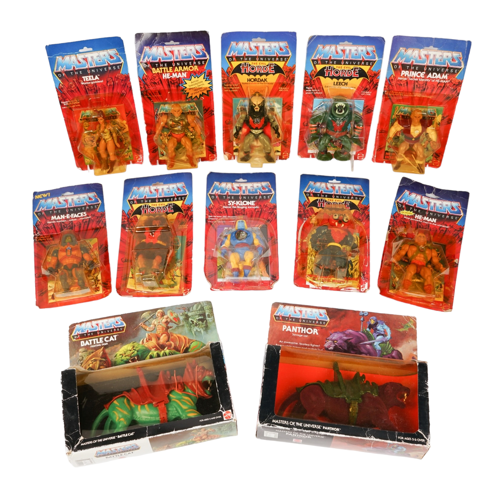 (12) Mattel Masters of the Universe