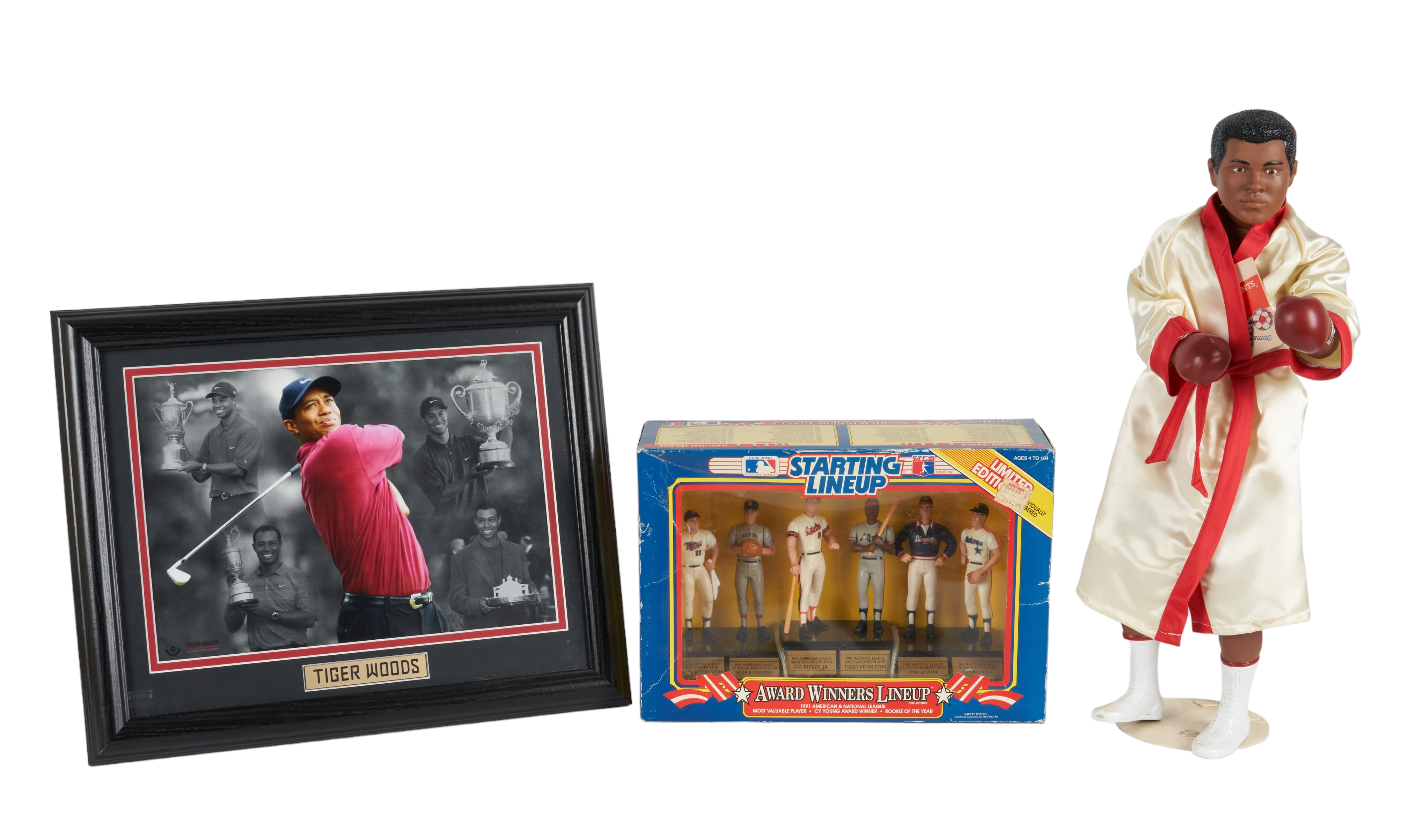 Sports Lot to include Ali Doll,