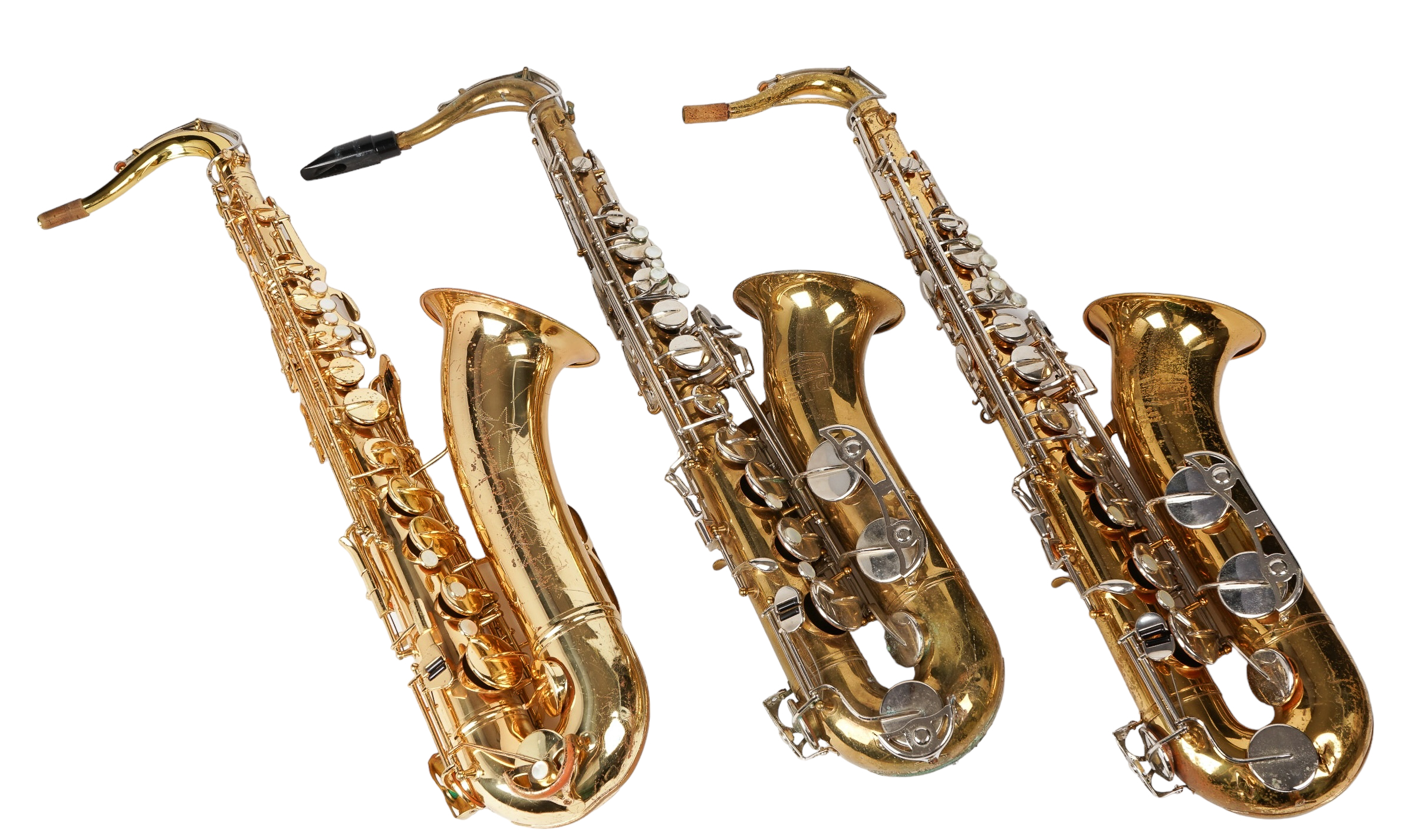  3 Tenor saxophones c o Conn 2e229c