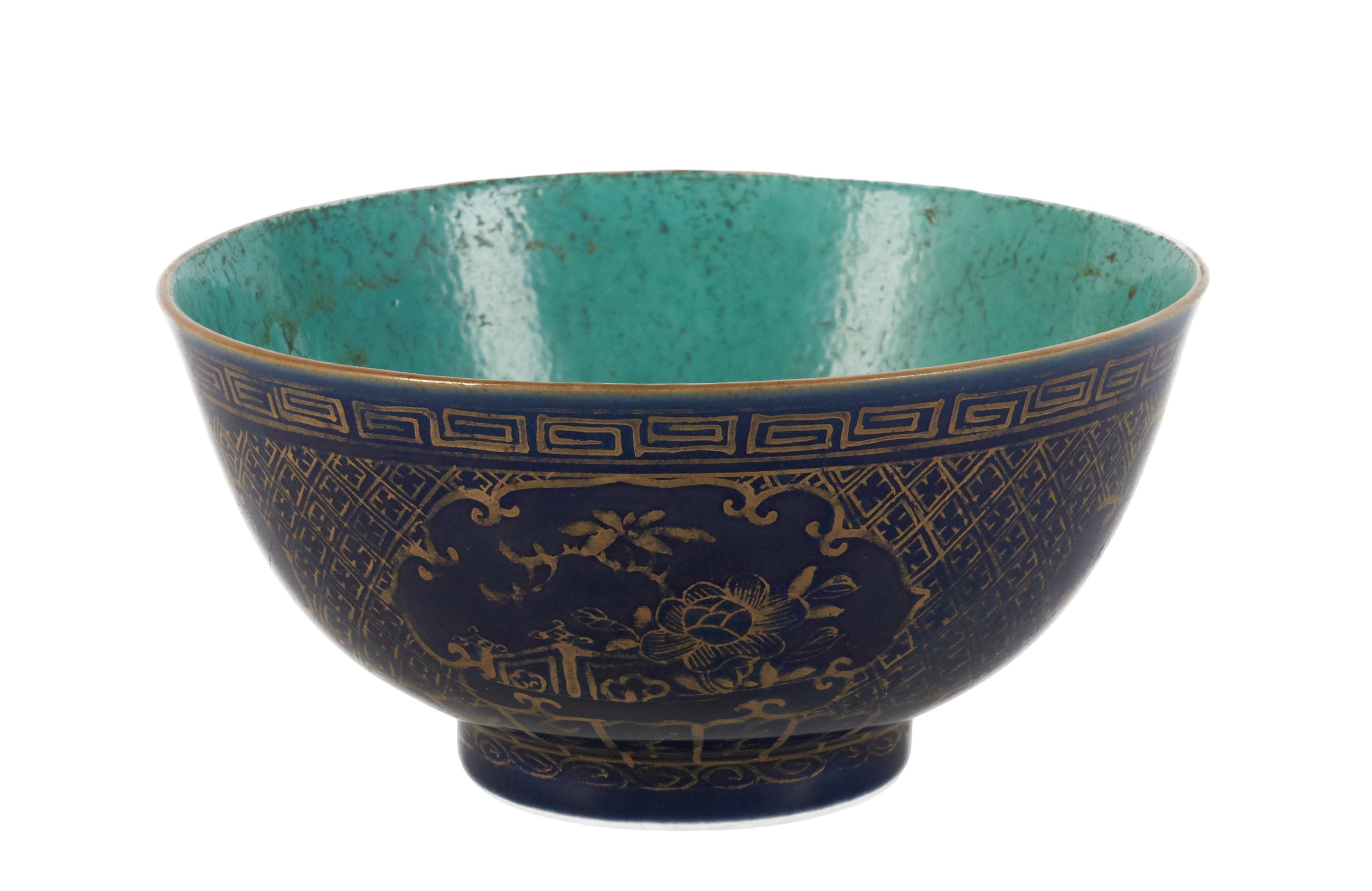 Chinese porcelain bowl, cobalt