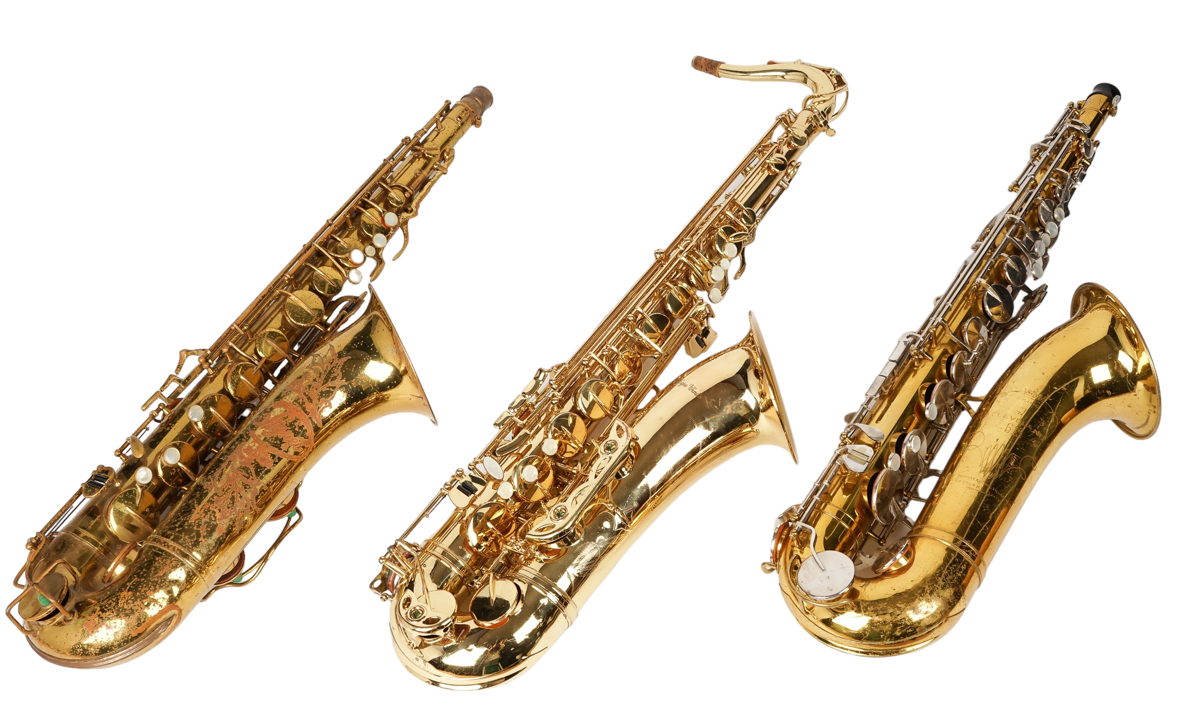 (3) Tenor saxophones, c/o Signet