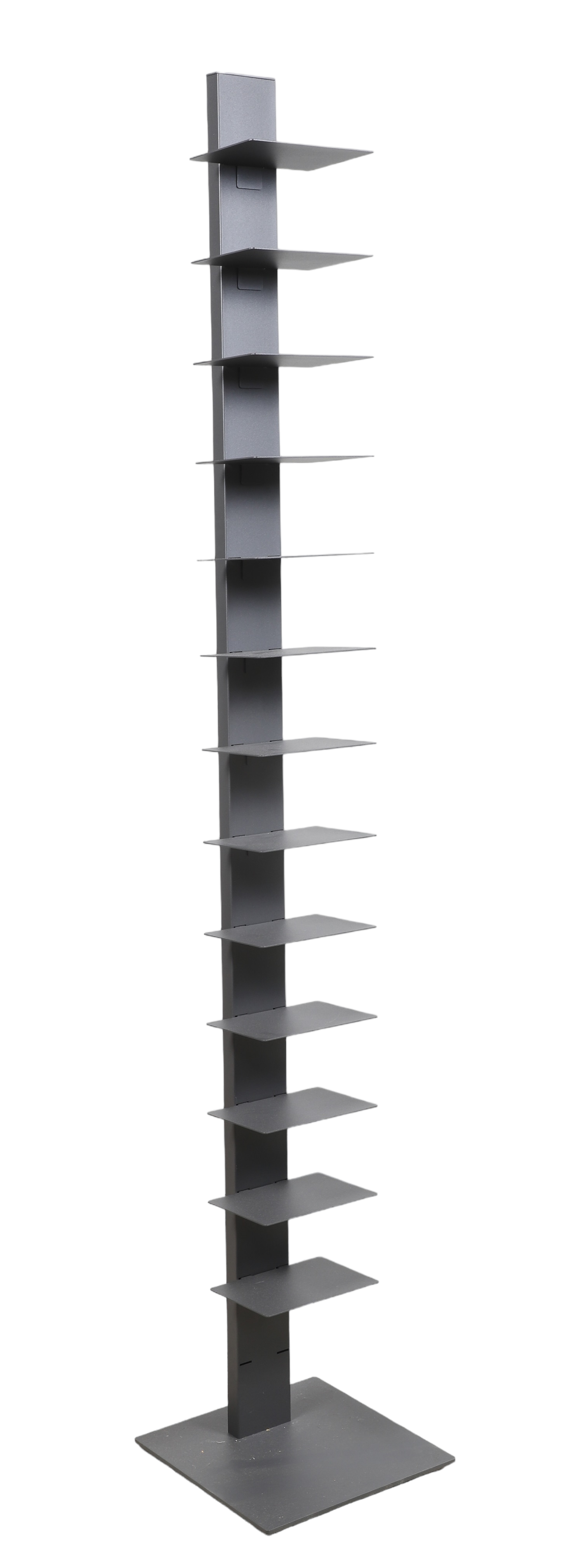 Contemporary metal standing bookshelf  2e2309