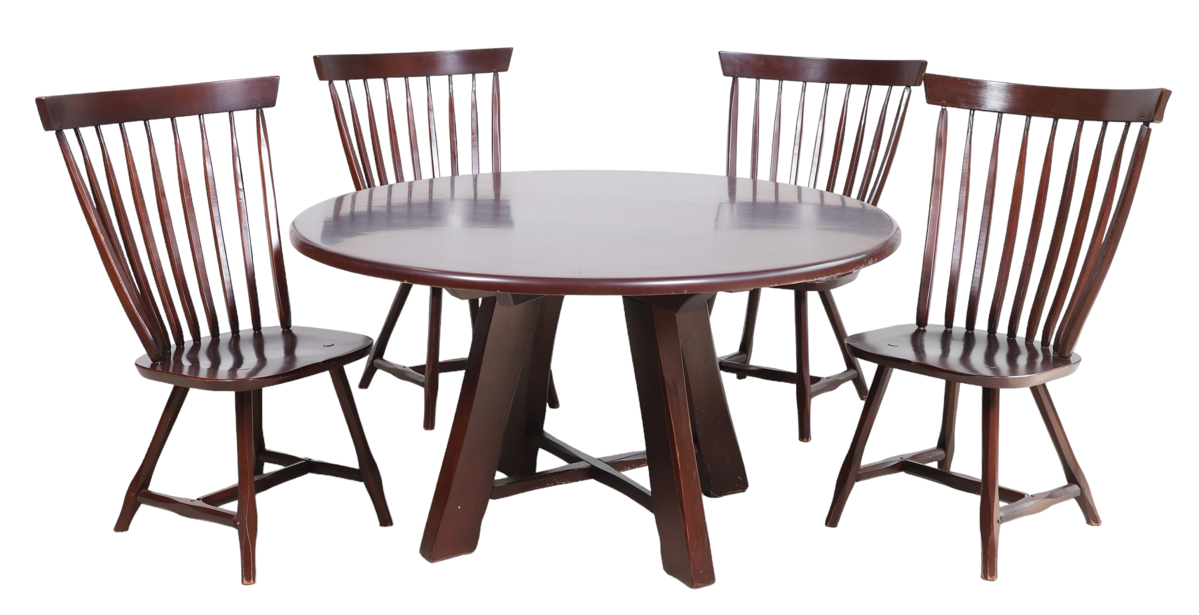(5) pc Hunt Country cherry dining