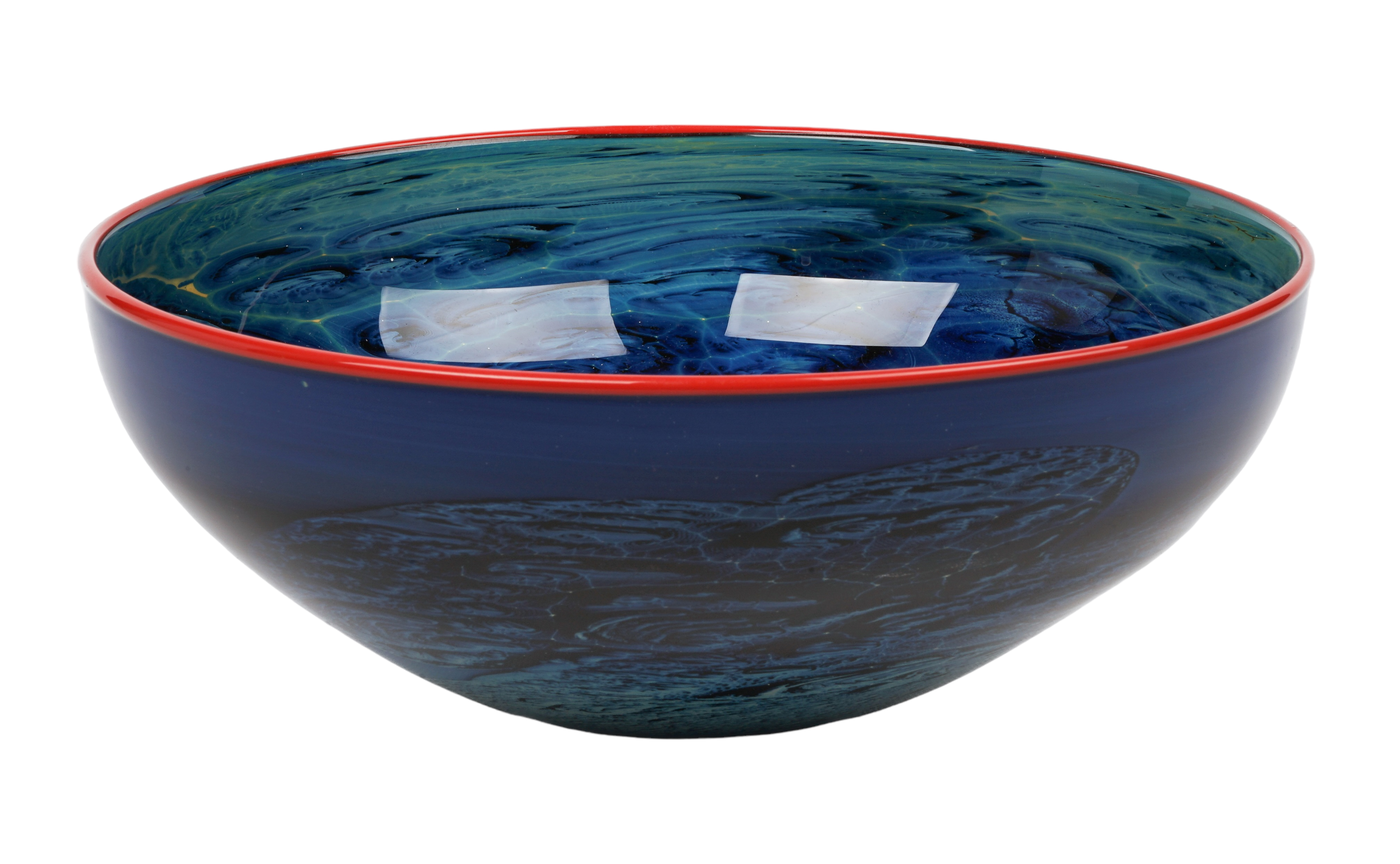 Josh Simpson art glass bowl New 2e238e