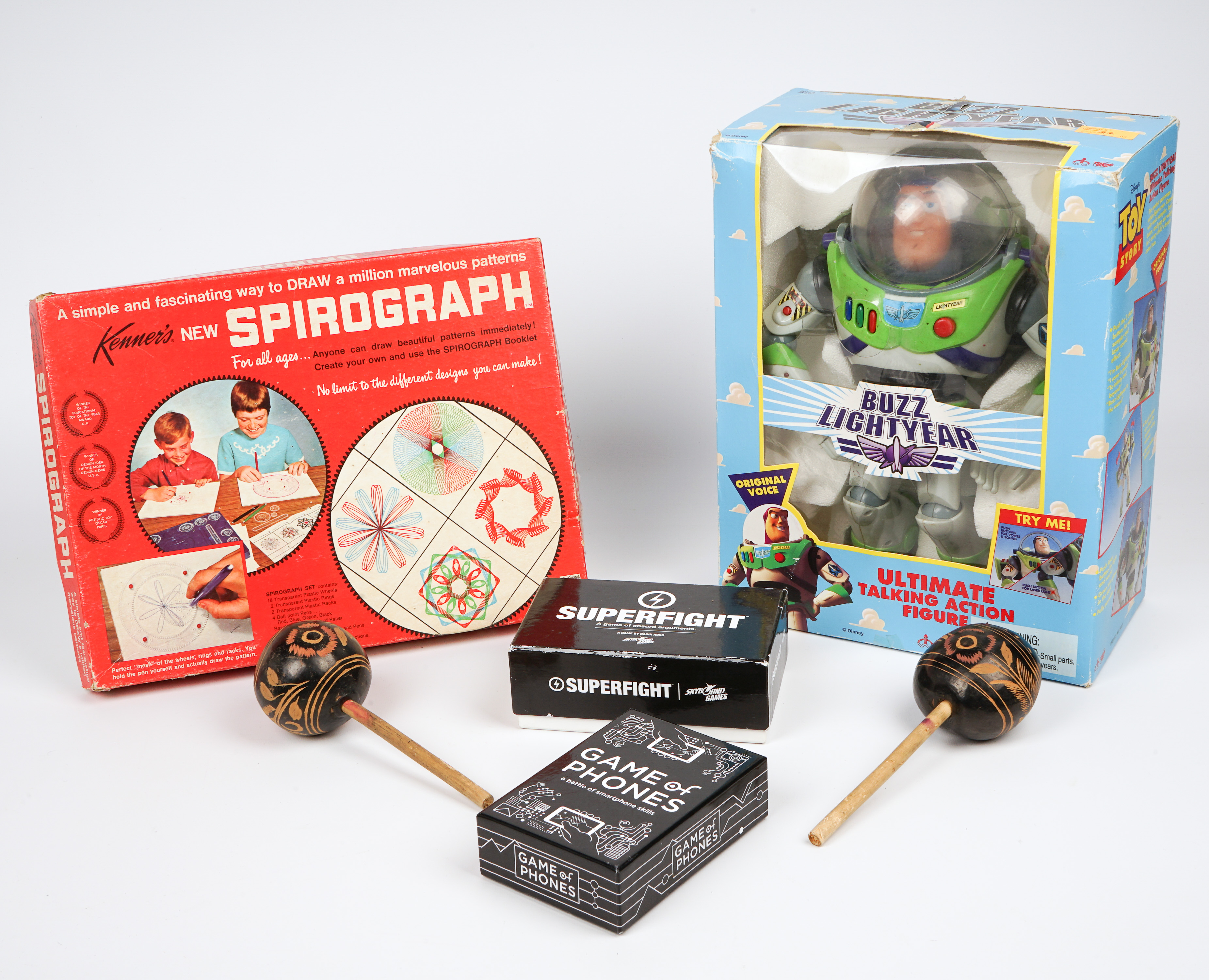 Lot of toys, c/o Kenners Spirograph,