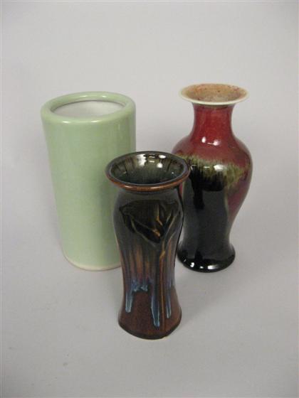 Three pieces of pottery 20th 4a138