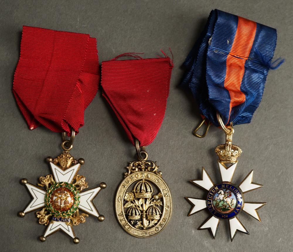 THREE GREAT BRITAIN BADGES LARGEST