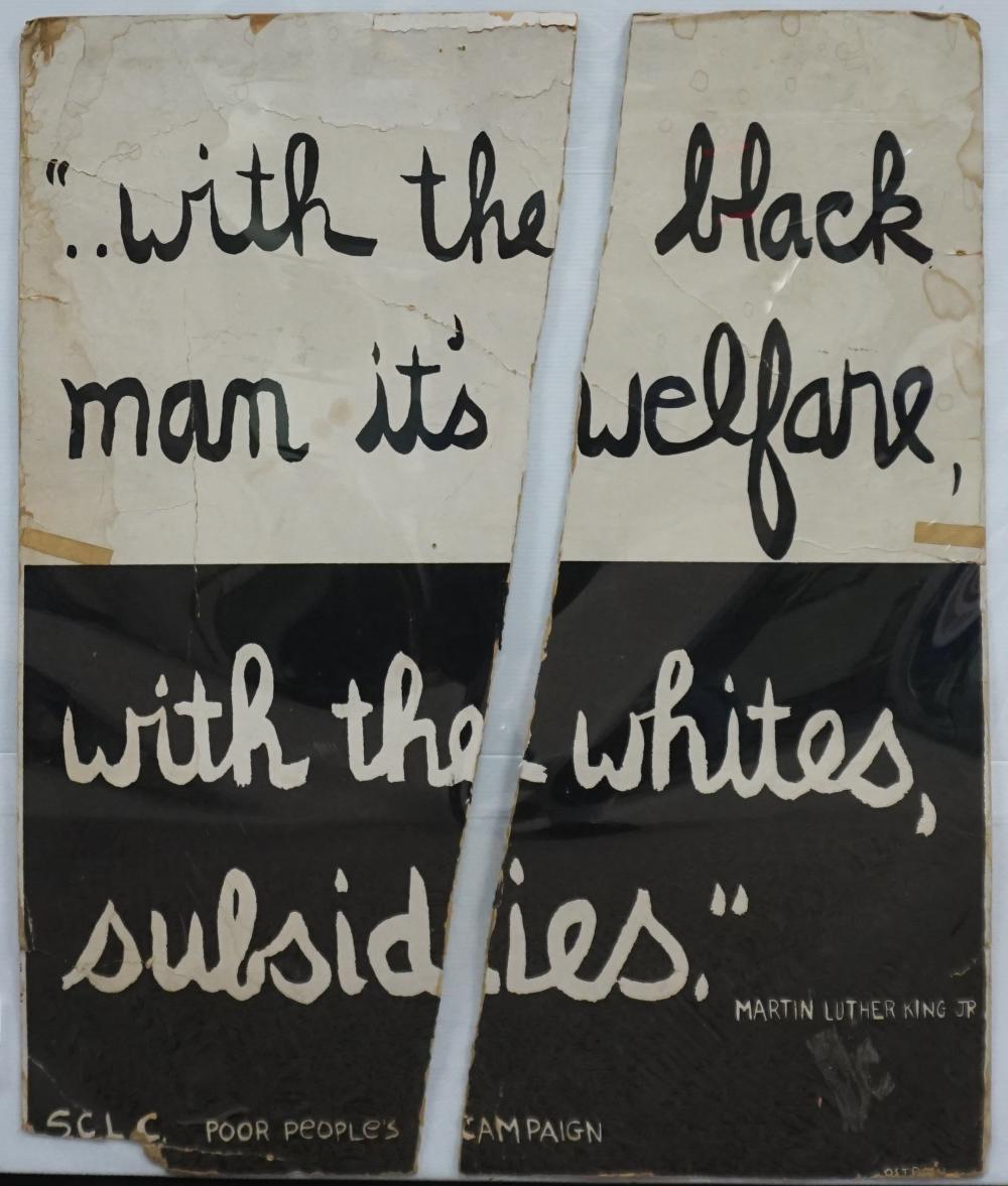 .. WITH THE BLACK MAN ITS WELFARE,