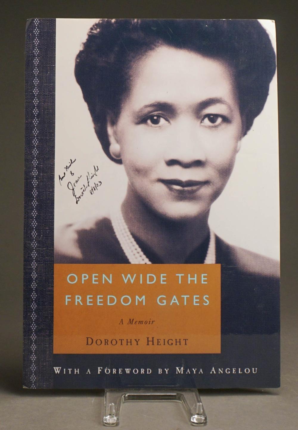 OPEN WIDE THE FREEDOM GATES BY DOROTHY