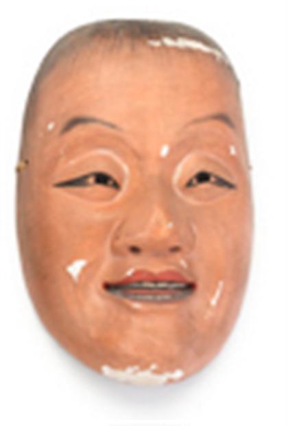 Japanese Noh mask, Shojo    19th century