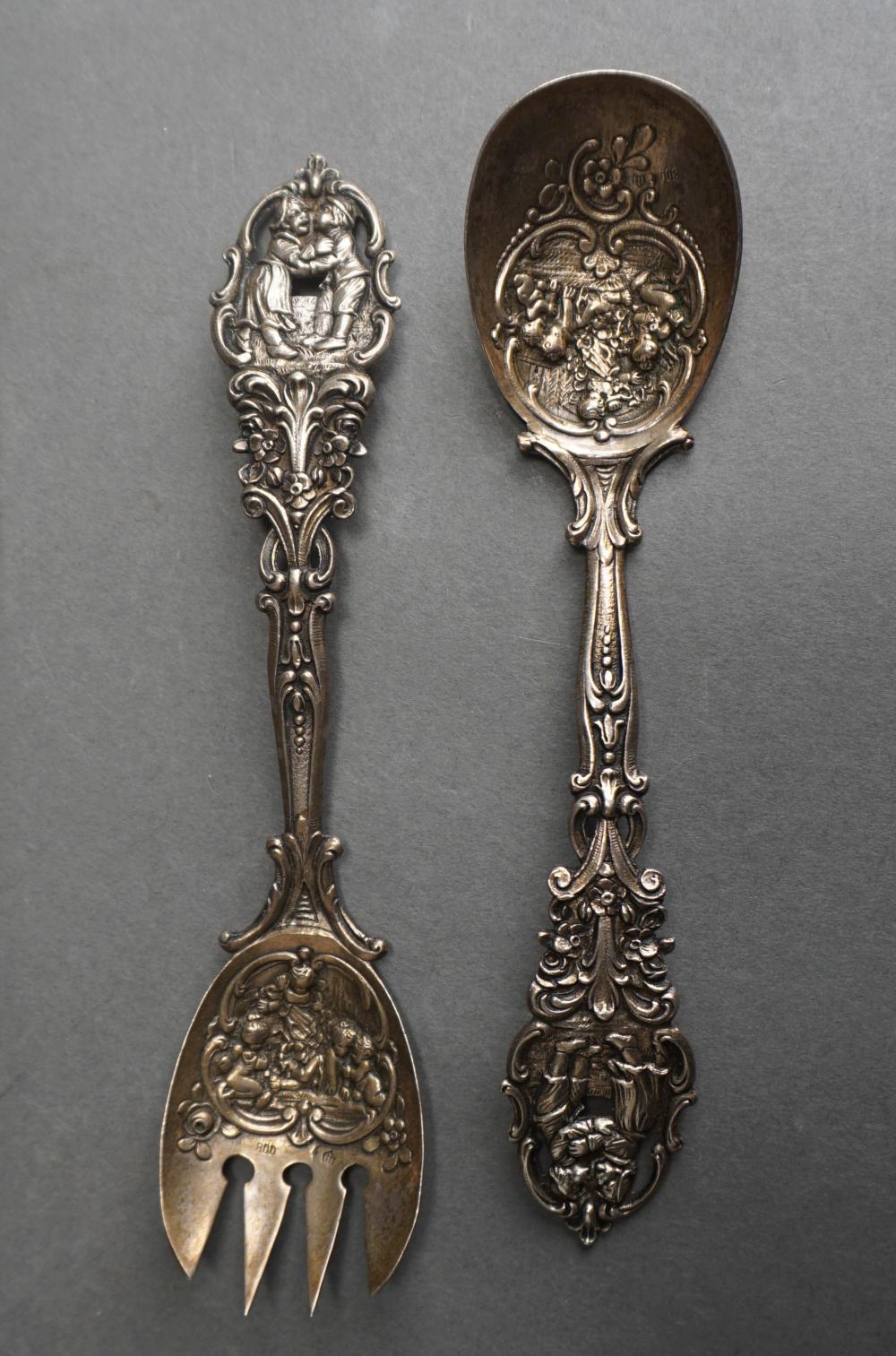 GERMAN 800-SILVER ROCOCO STYLE