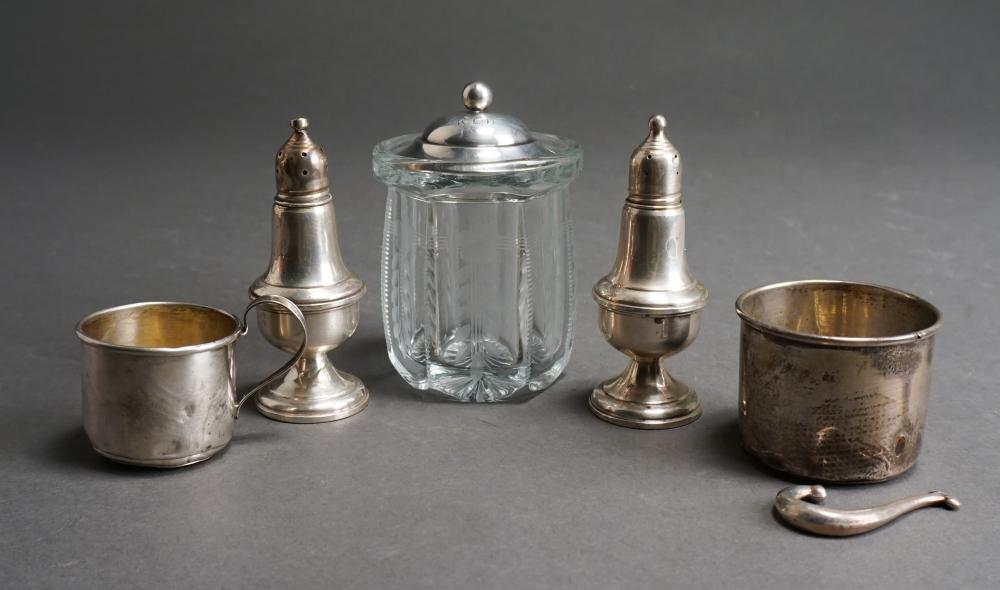 TWO STERLING SILVER YOUTH MUGS,