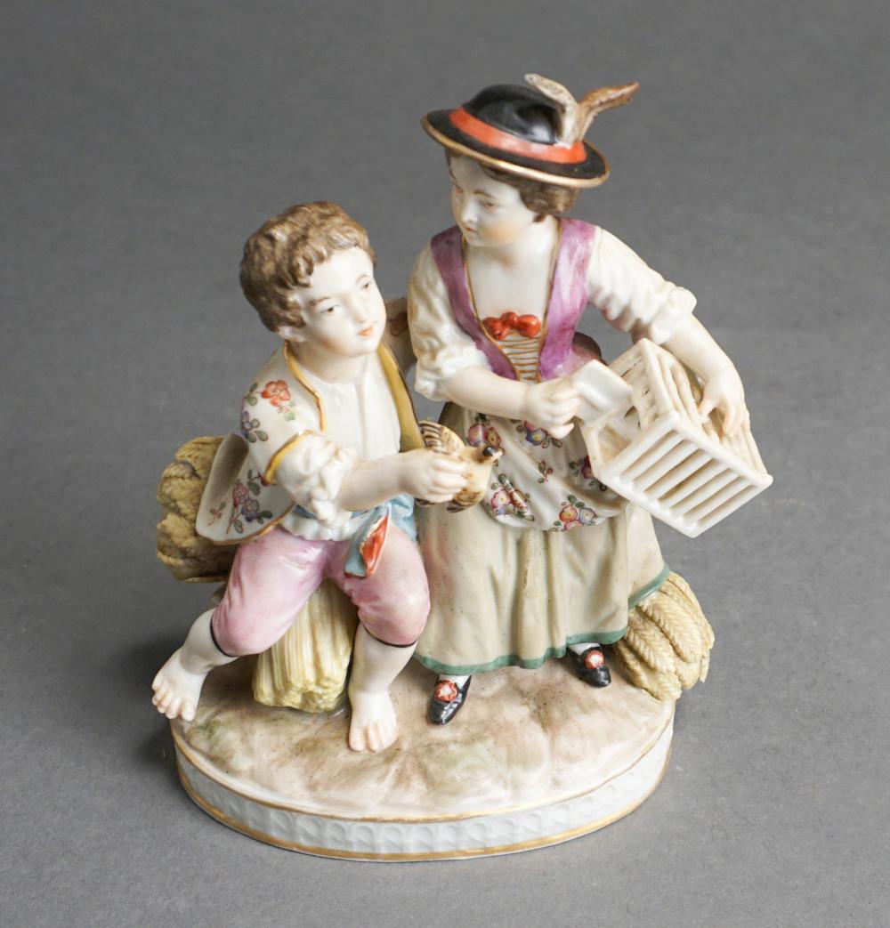 MEISSEN STYLE PORCELAIN FIGURAL 2e4d63