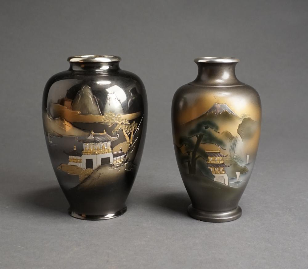 TWO JAPANESE PROBABLY LACQUERED 2e4d79