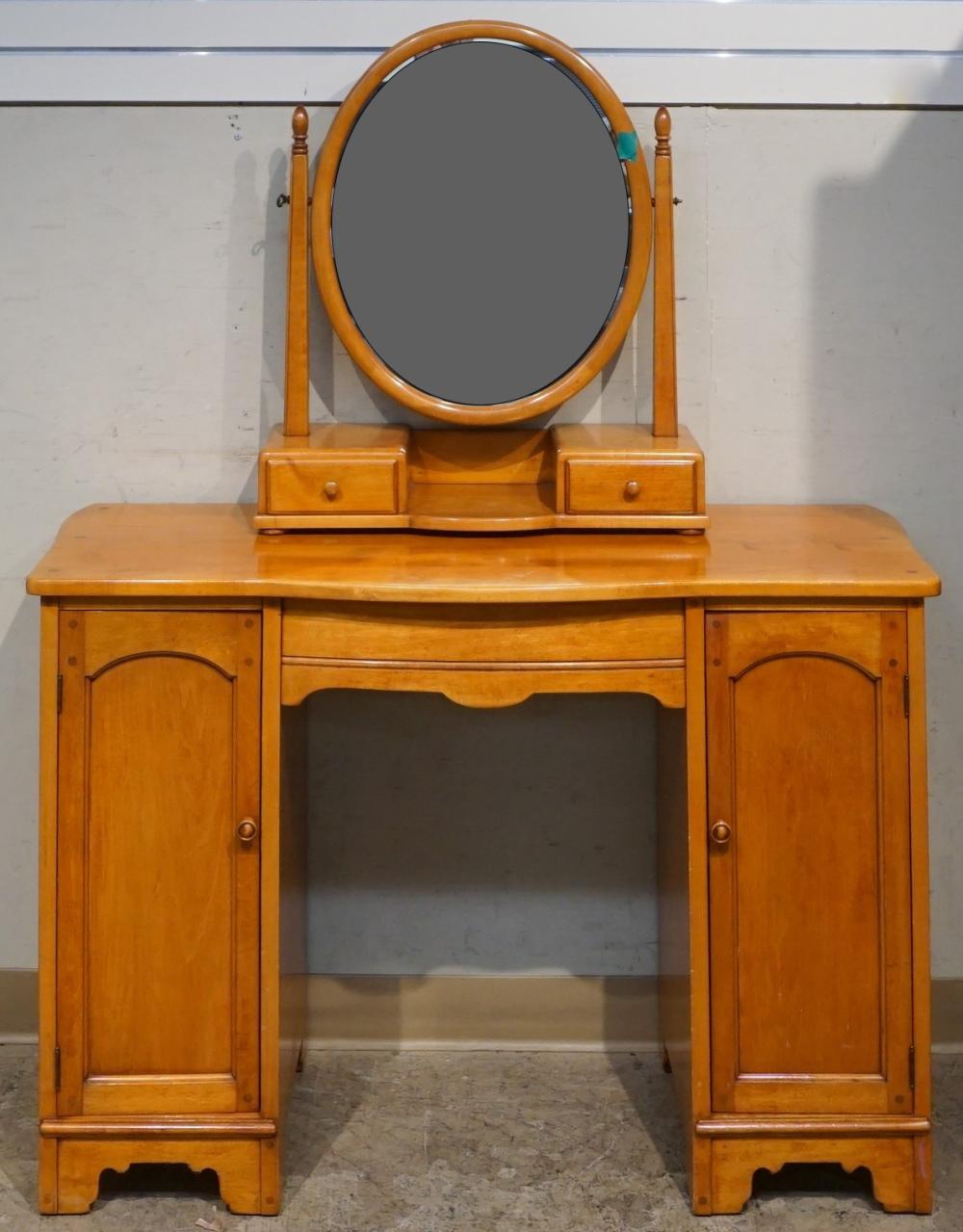 WHITNEY EARLY AMERICAN STYLE MAPLE VANITY