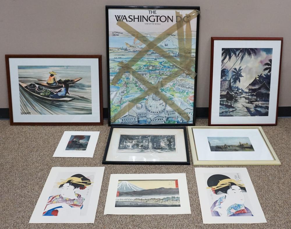 COLLECTION OF ASSORTED UNFRAMED