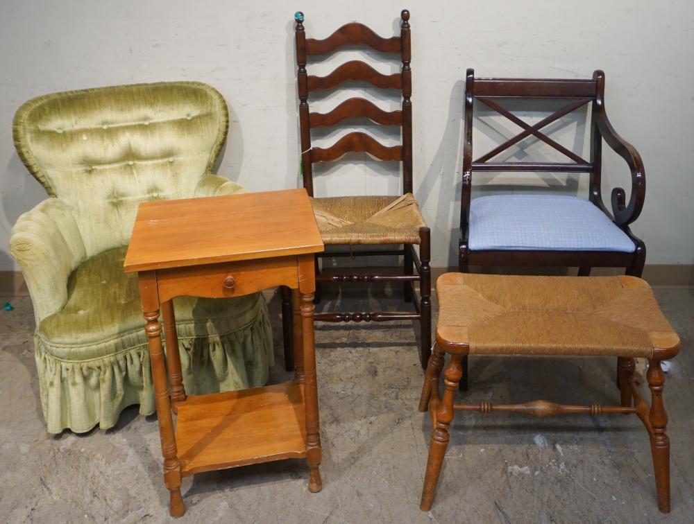 COLLECTION OF ASSORTED FURNITURECollection 2e4dad