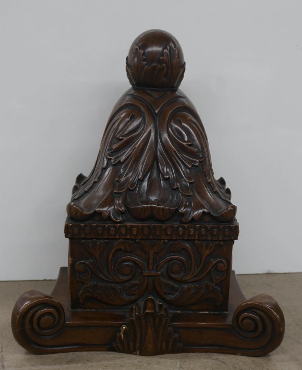 ROCOCO STYLE MAHOGANY WALL BRACKET,