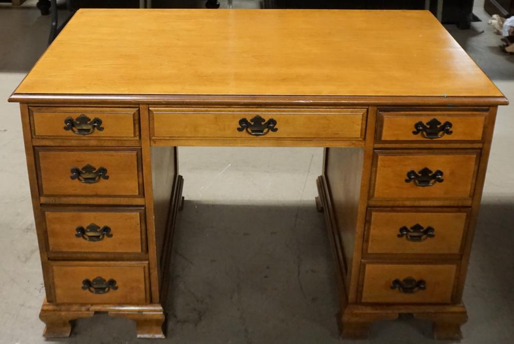MADDOX CHIPPENDALE STYLE MAPLE DESK