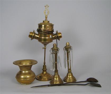 Group of assorted metal items  4a16d