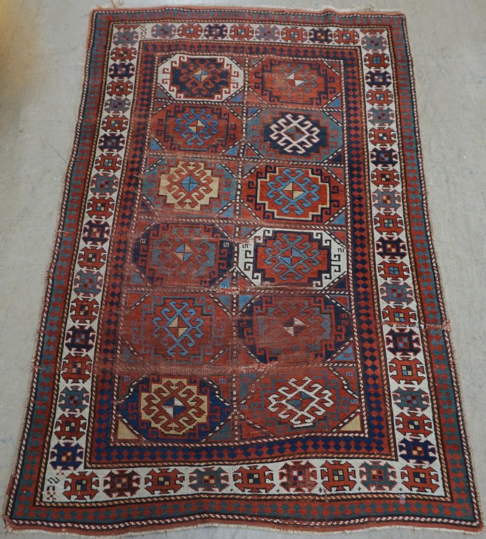 KAZAK RUG 7 FT X 4 FT 4 INKazak 2e4ebe