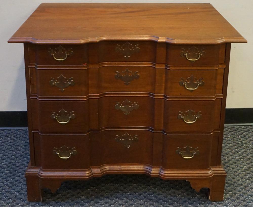 CHIPPENDALE STYLE CHERRY CHEST 2e4ed3