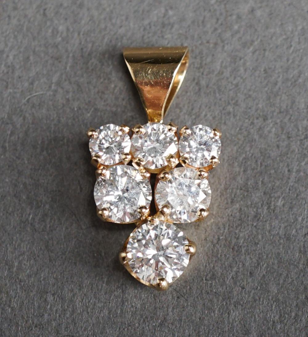 14-KARAT YELLOW-GOLD AND DIAMOND