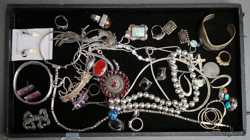 COLLECTION OF MOSTLY STERLING SILVER