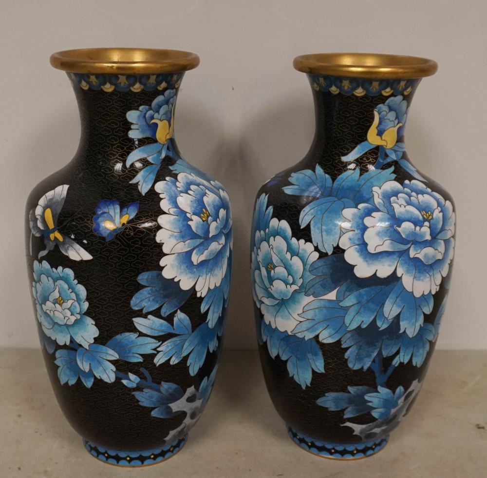 PAIR OF CHINESE CLOISONNE ENAMEL 2e5021