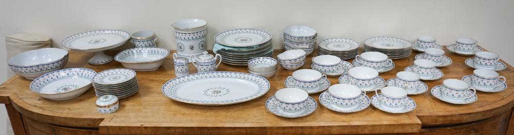 LIMOGES 'CERALENE' PORCELAIN 84-PIECE