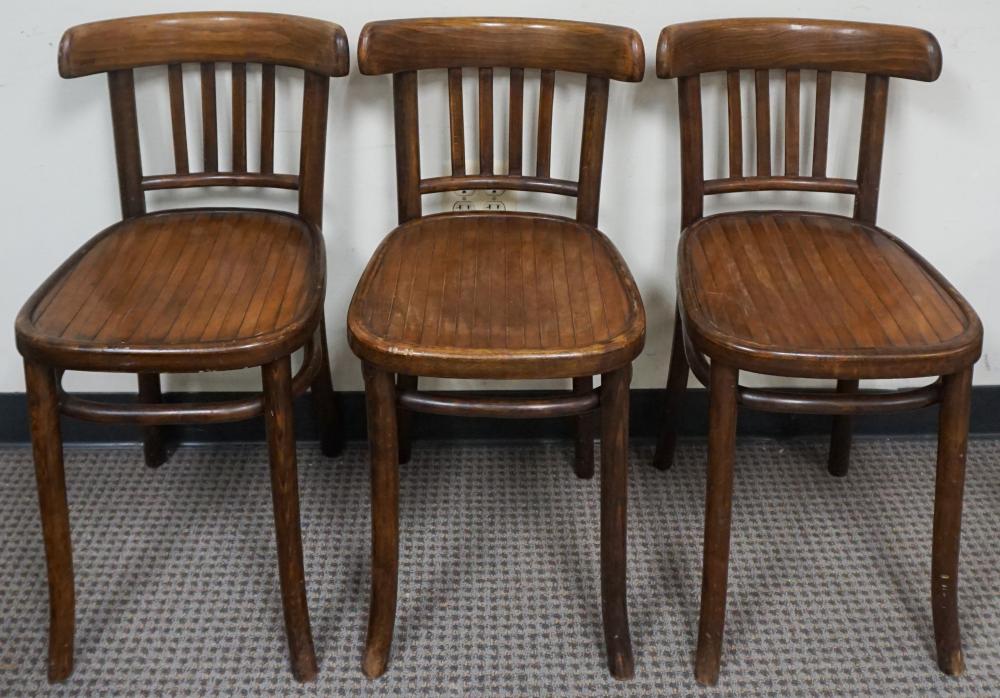 THREE MID CENTURY MODERN BENTWOOD 2e509c