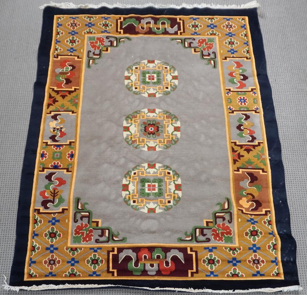 CHINESE RUG, 8 FT 7 IN X 5 FT 11